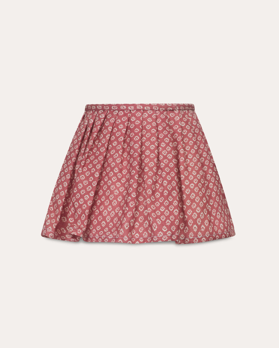 Crabapple Floral Loose Pleat Lampshade