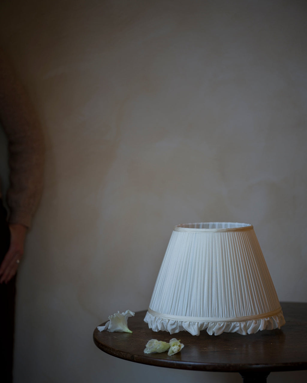 Iris Silk Ruffle Lampshade