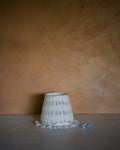 Cornflower Embroidered Wall Light Lampshade