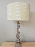 Textured Oval Lampshade