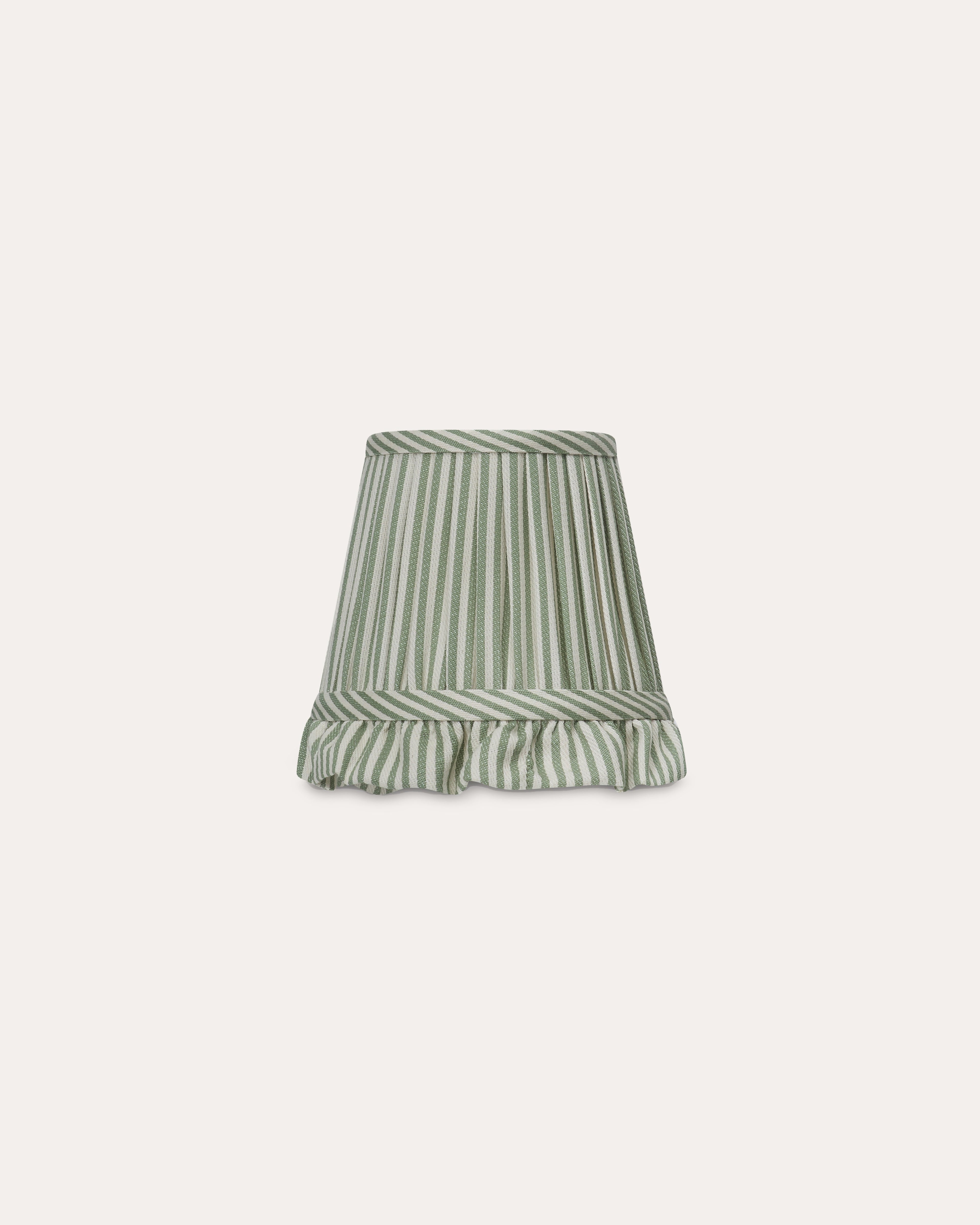 Sage Stripe Wall Light Lampshade