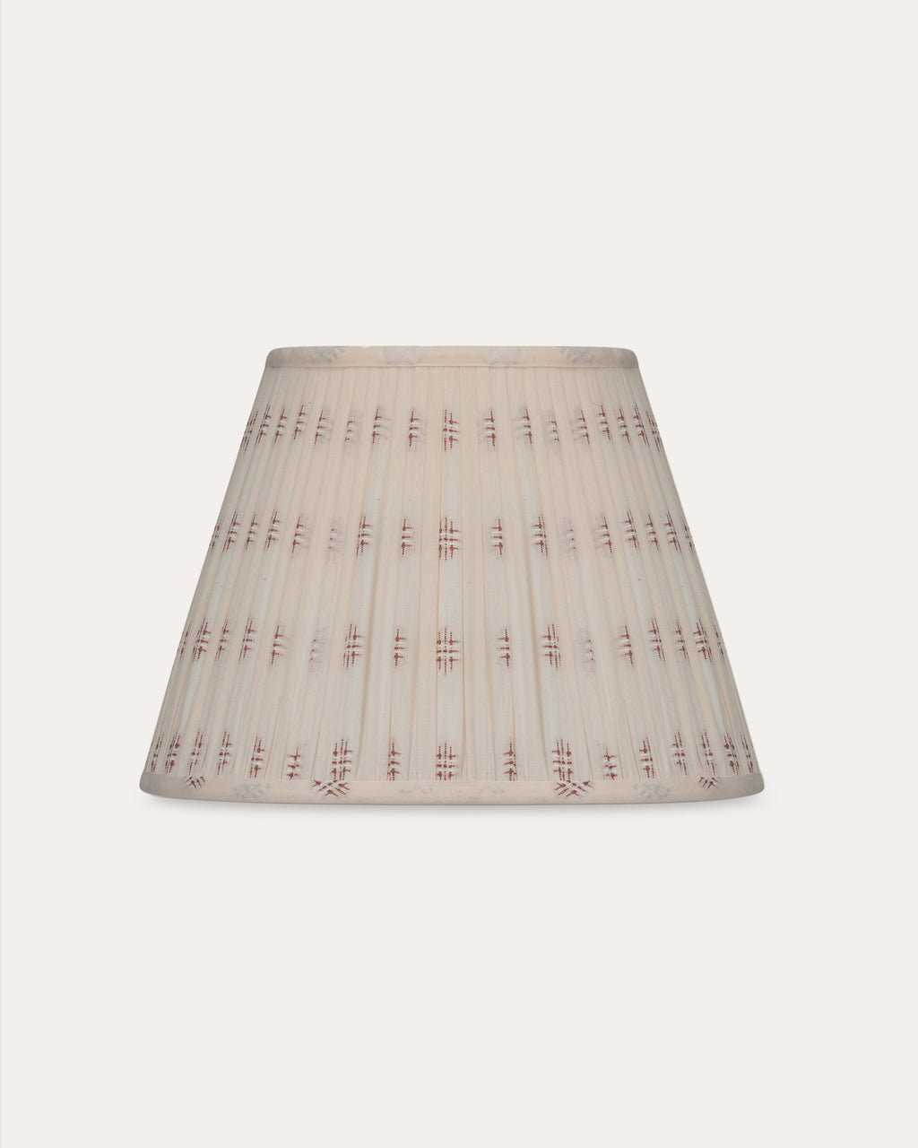 Chestnut Embroidered Classic Lampshade