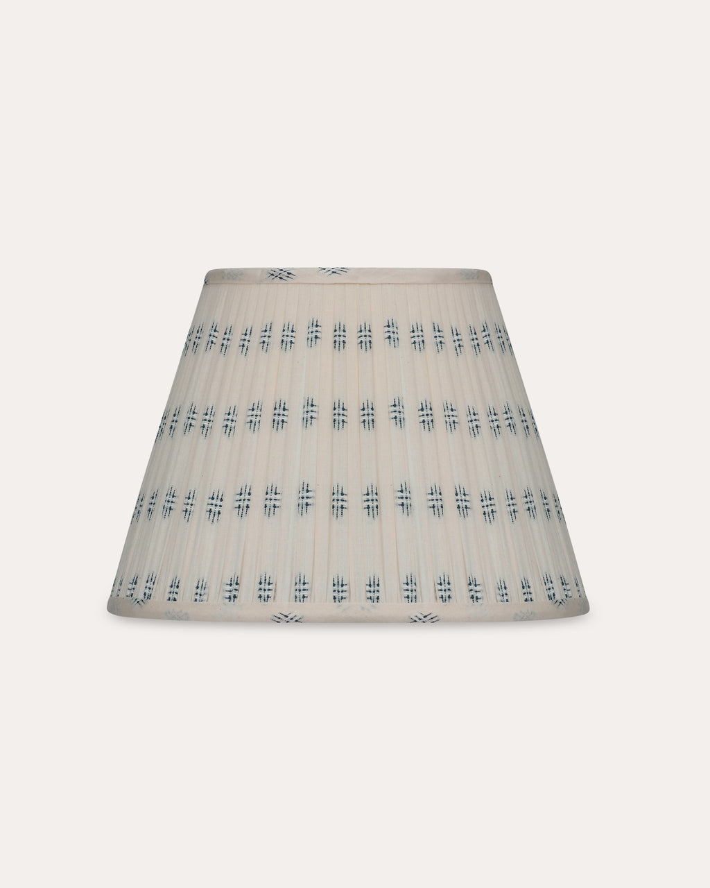 Blue Embroidered Classic Lampshade