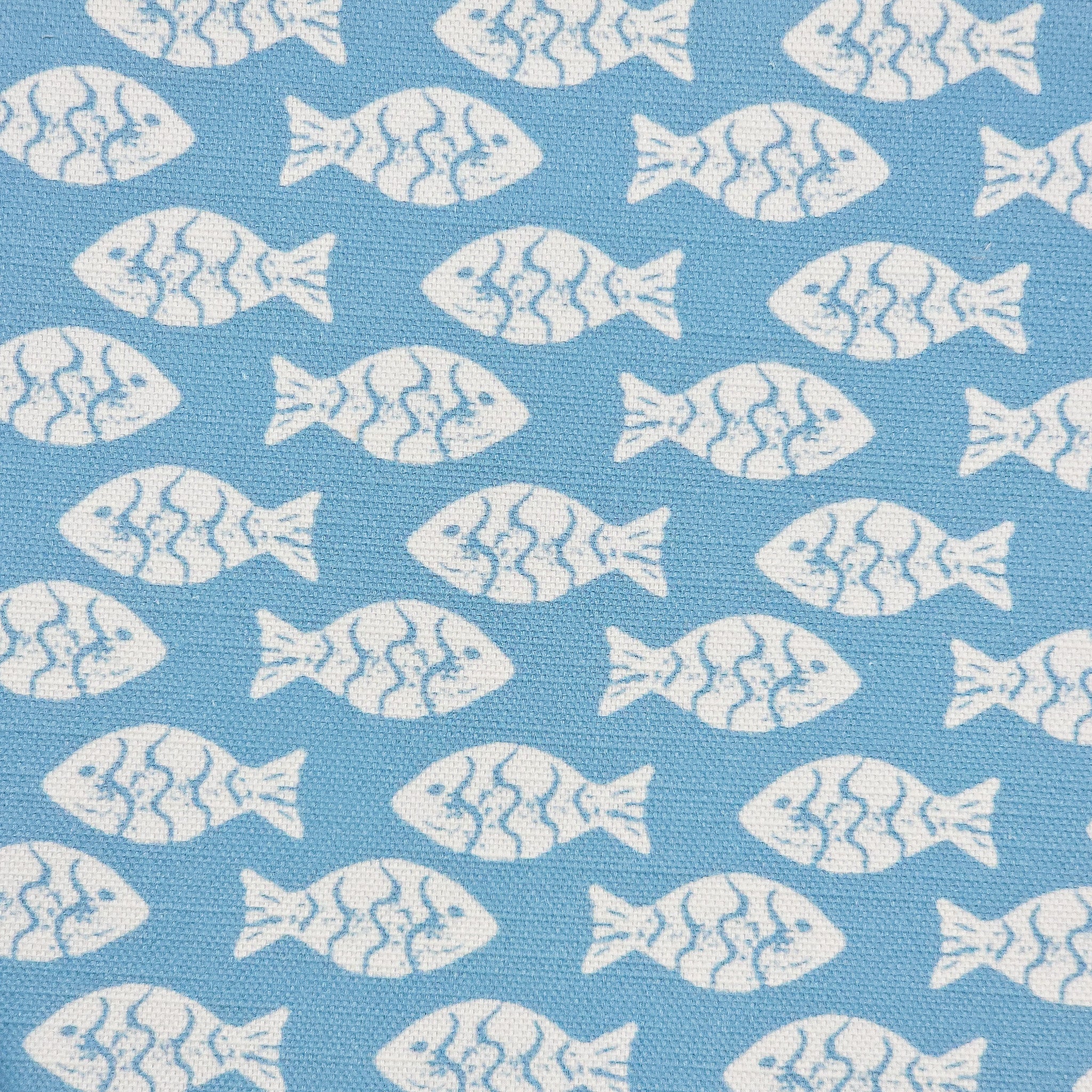Coastal Fish Oval Lampshade