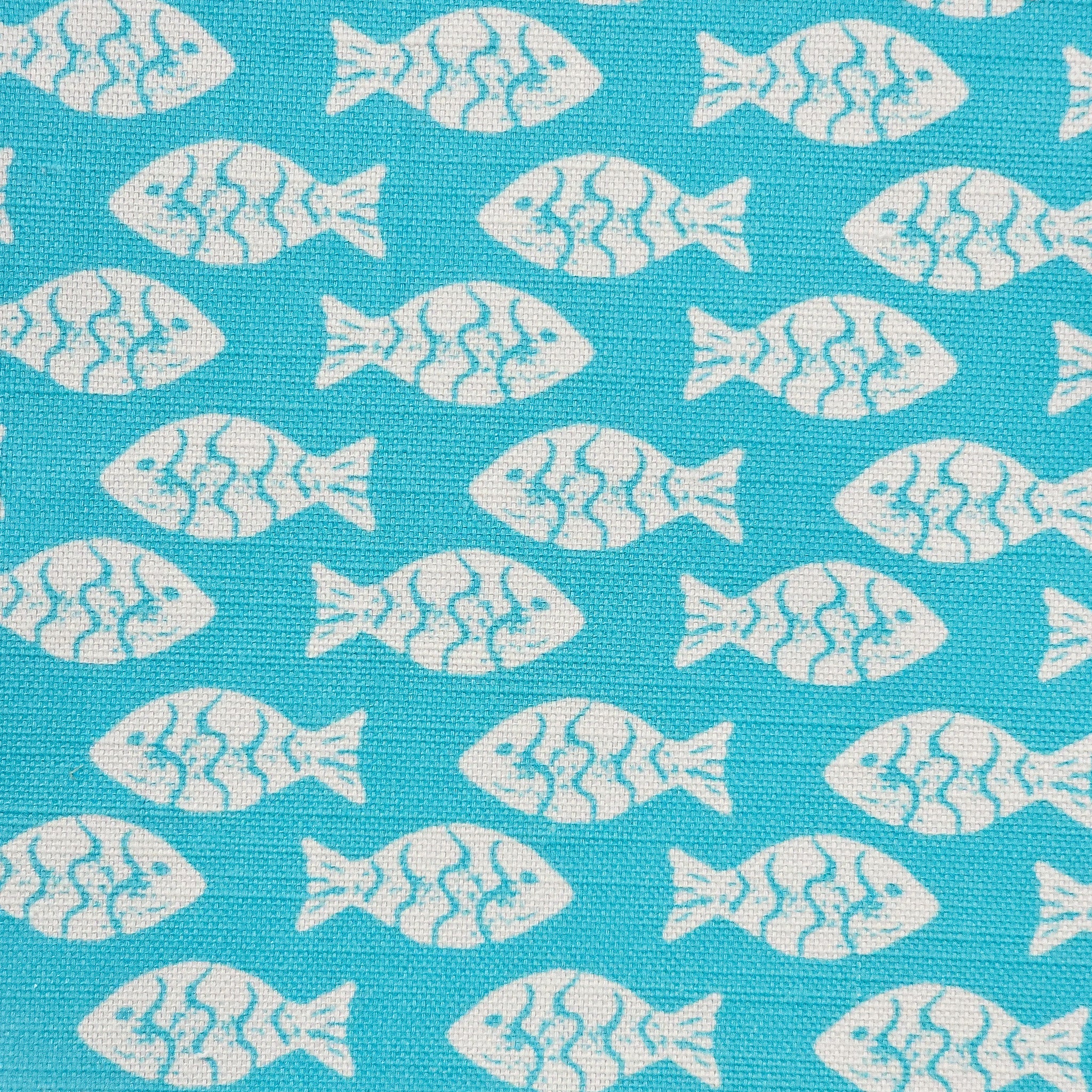 Coastal Fish Oval Lampshade