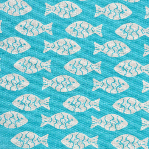 Coastal Fish Oval Lampshade