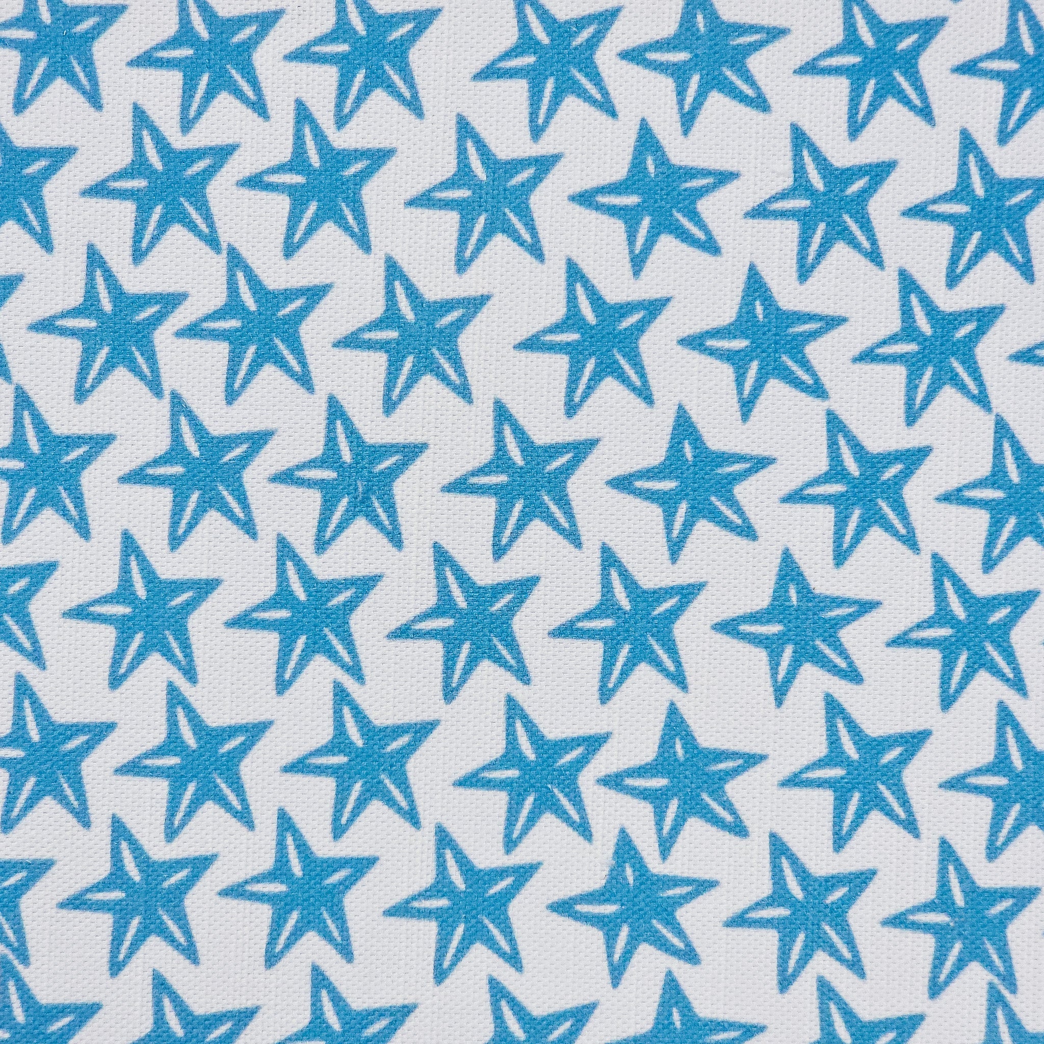 Blue Star Drum Lampshade 20cm