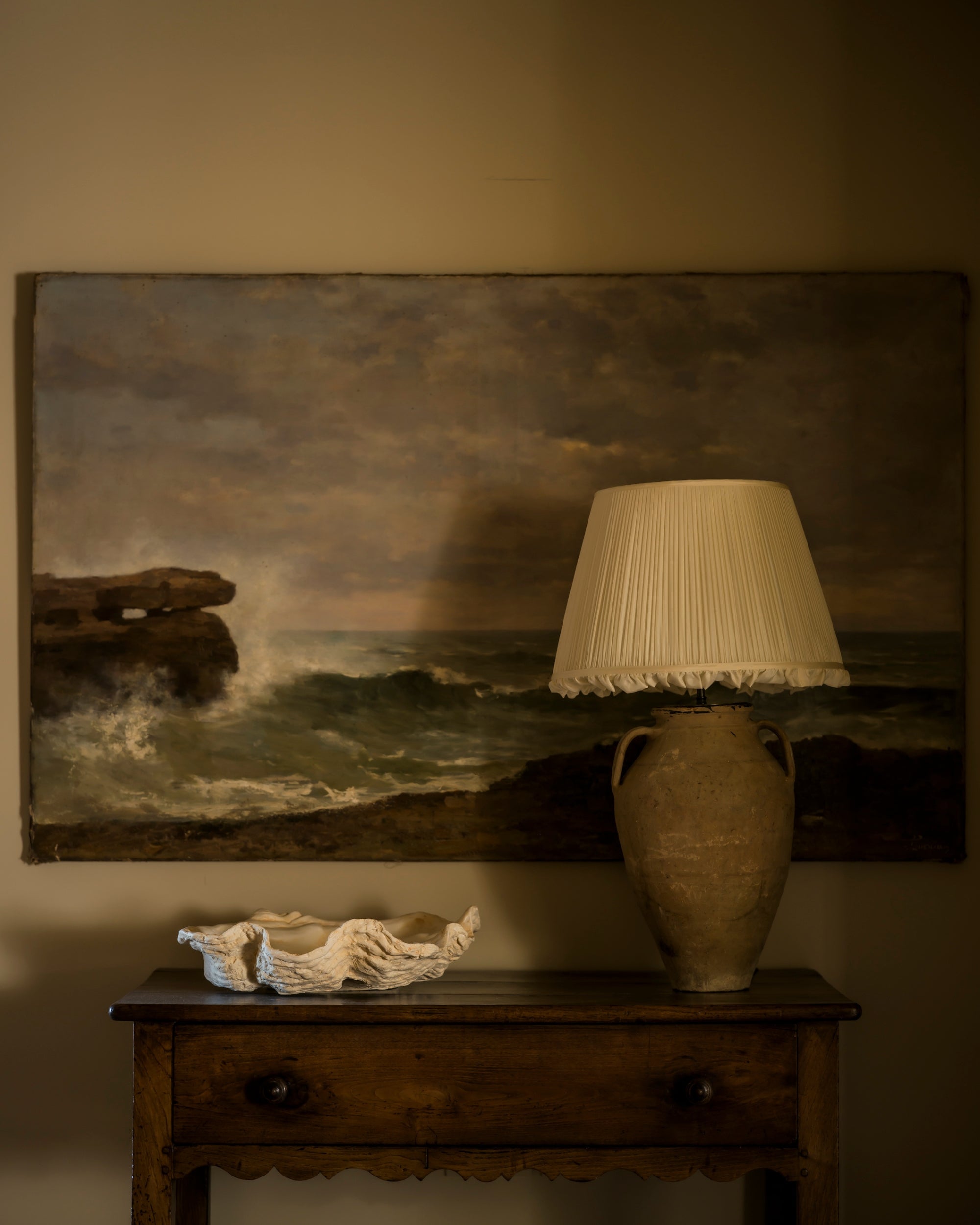 Iris Silk Ruffle Lampshade