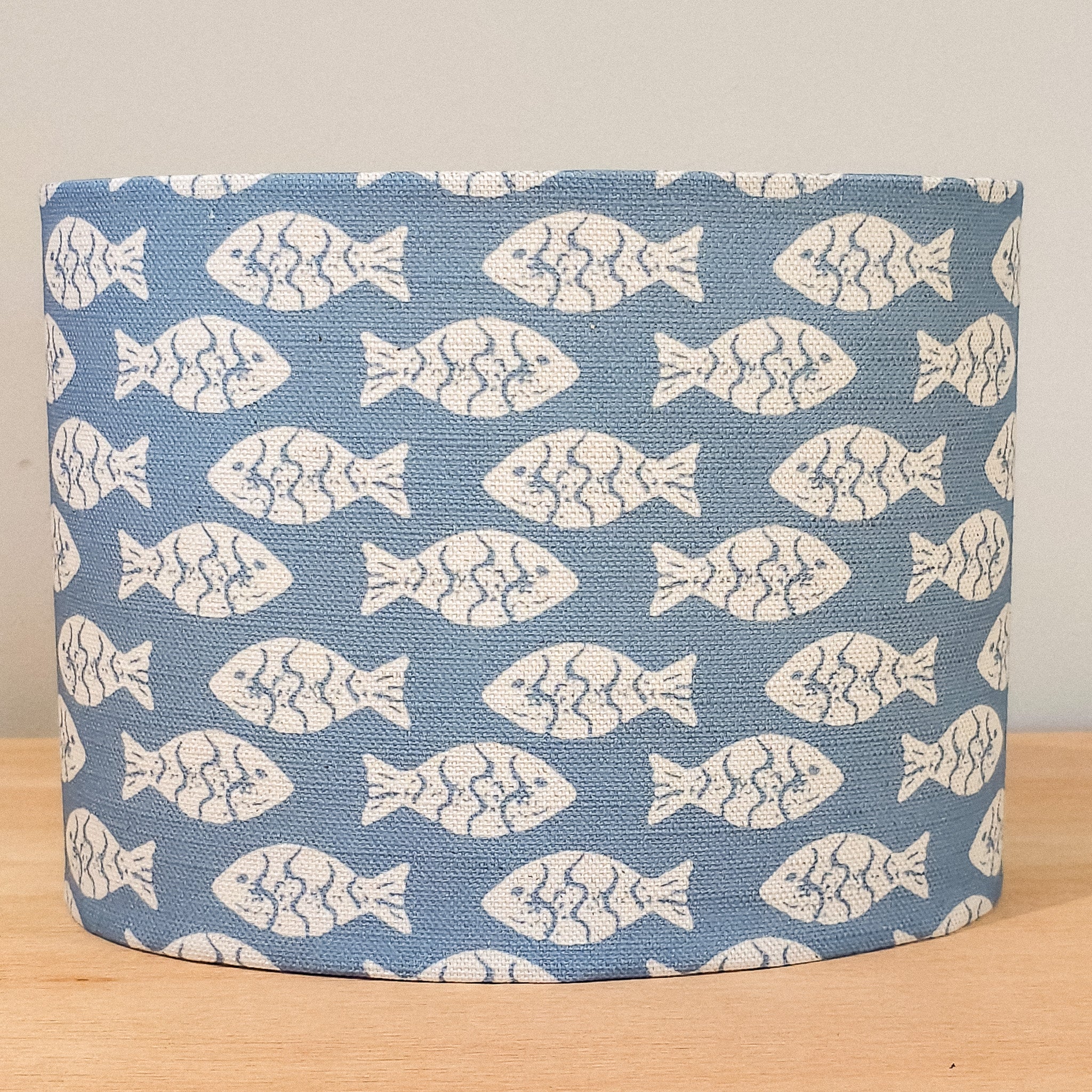 Coastal Fish Oval Lampshade