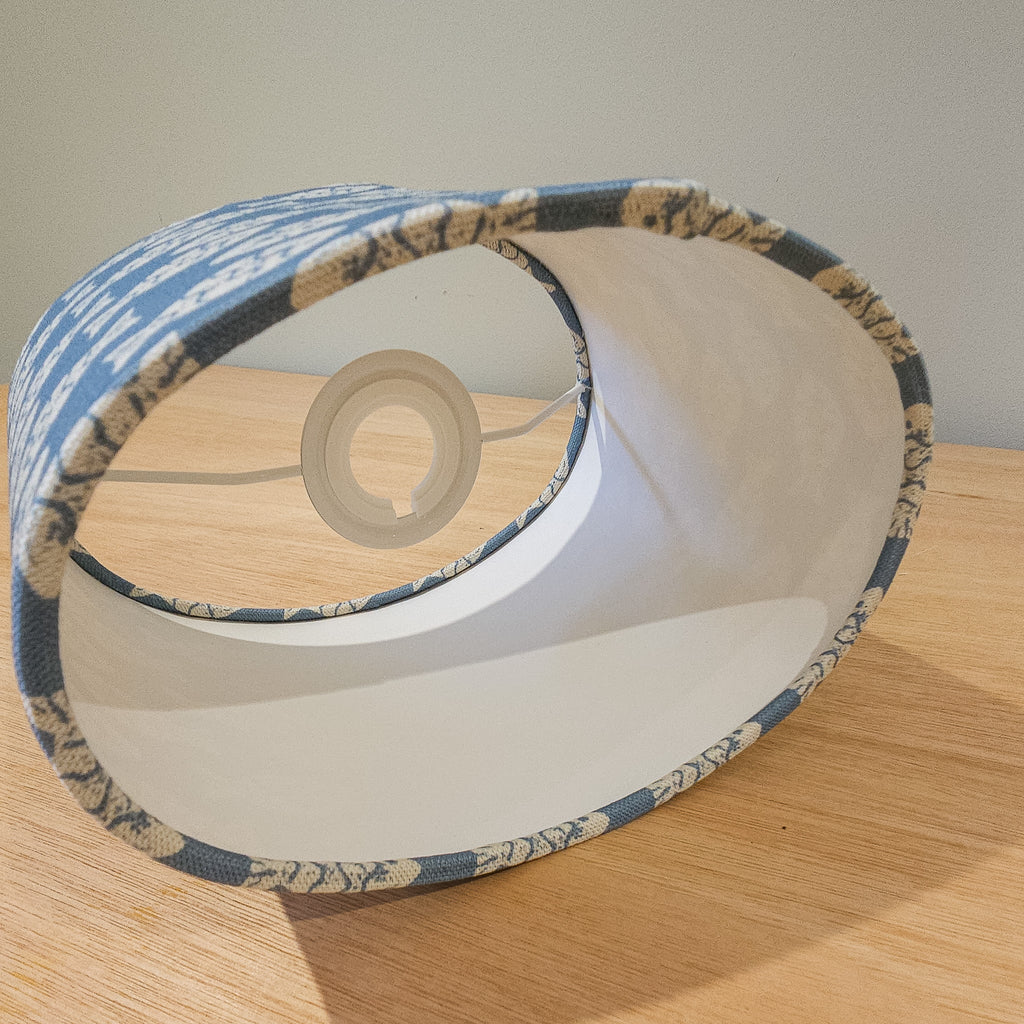 Coastal Fish Oval Lampshade
