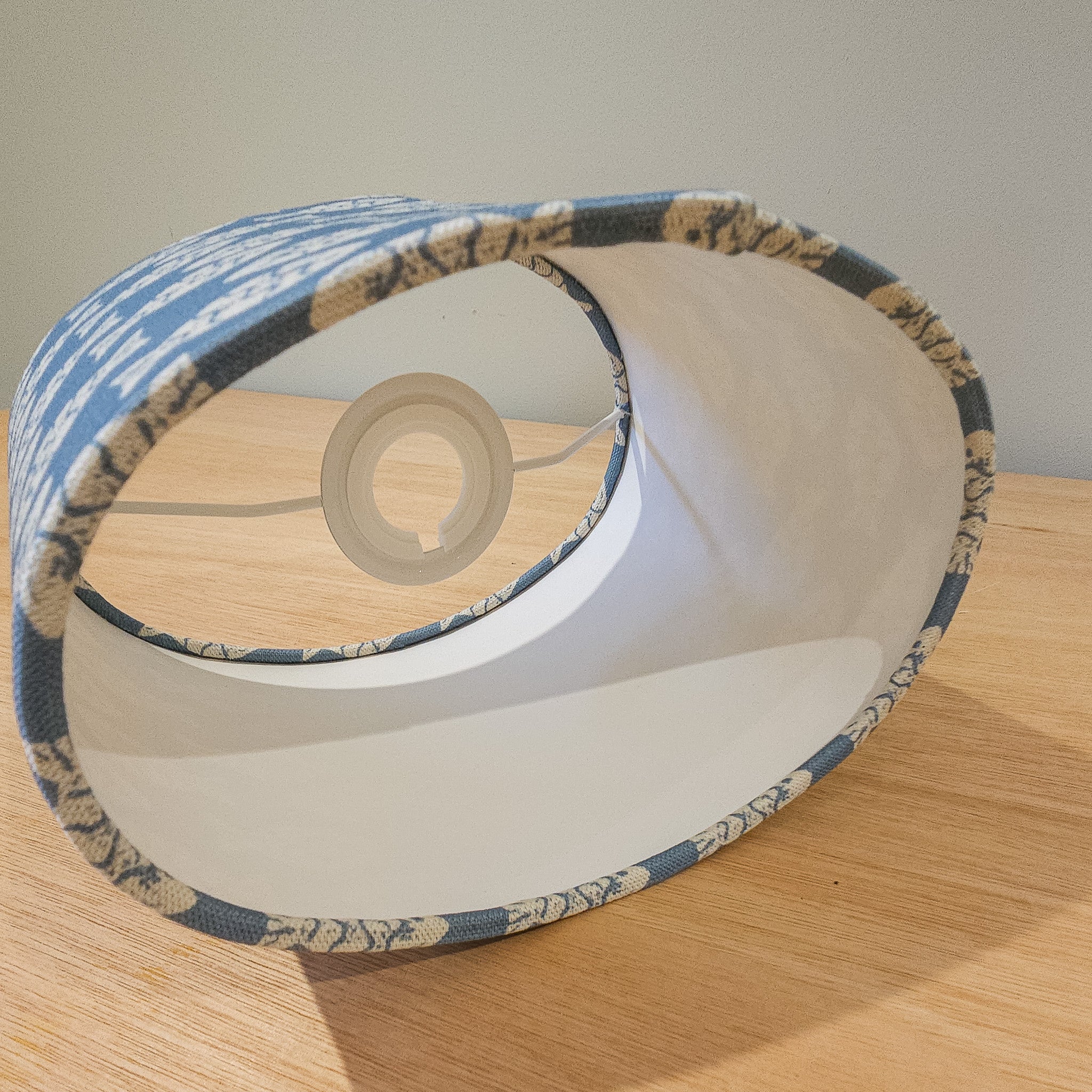 Coastal Fish Oval Lampshade